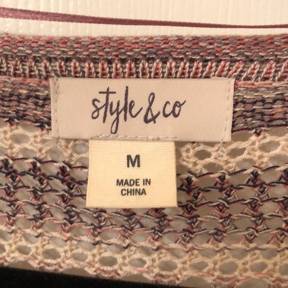 Open Knit Tunic - Picture 3 of 3